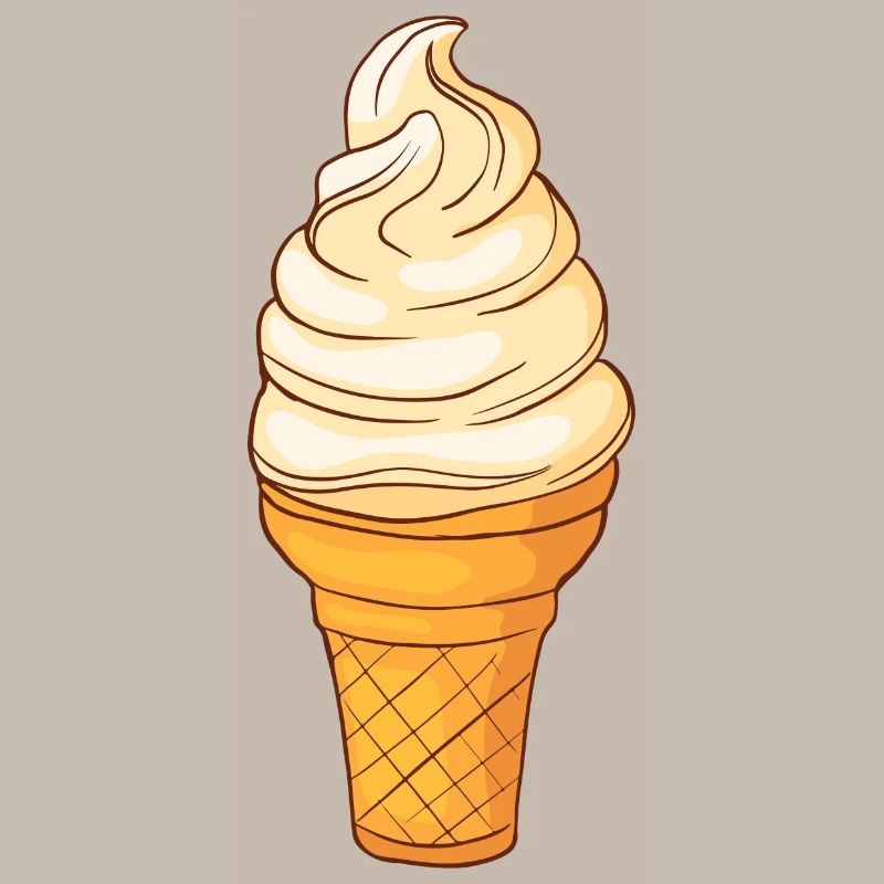Softeis Eis Speiseeis Eiskrem Eiscreme Kugeleis