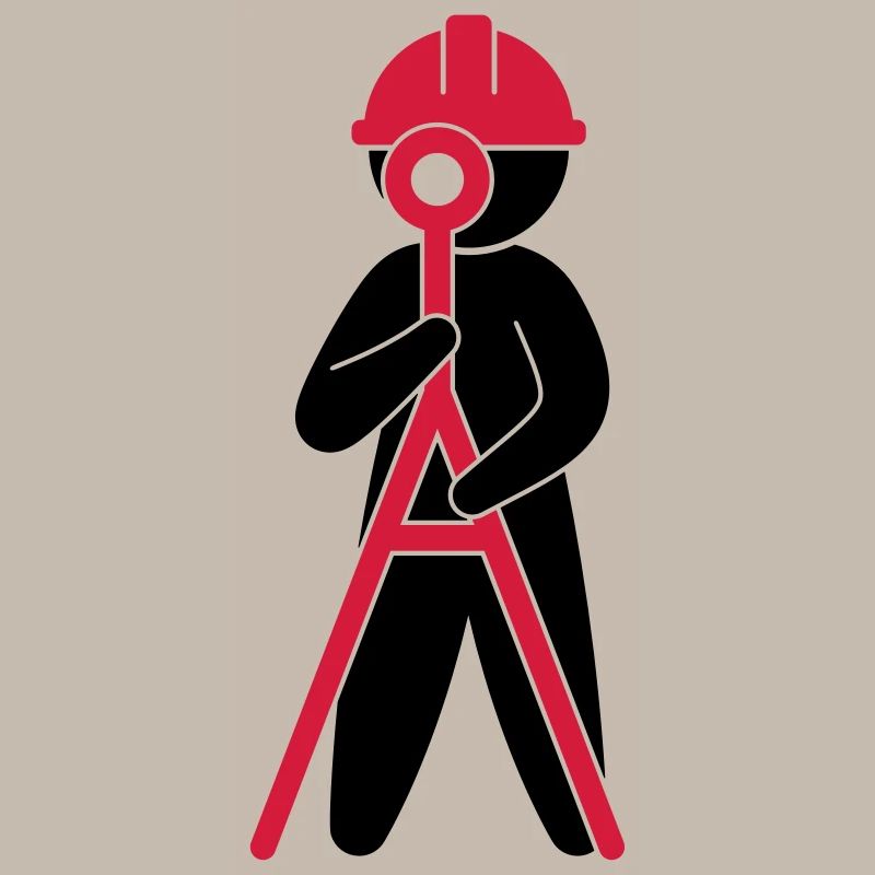 Ein Ingenieur auf einer Baustelle