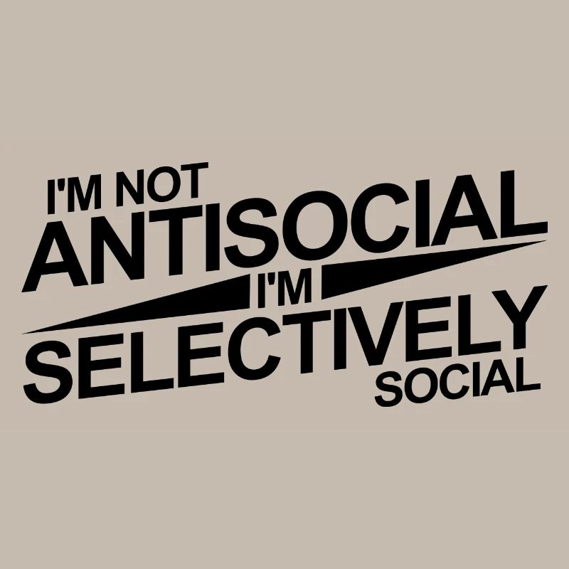 Don sélectif antisocial social de nerd de nerd