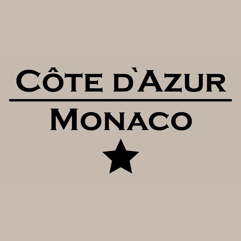 Monaco Spruch Land Geschenk Idee