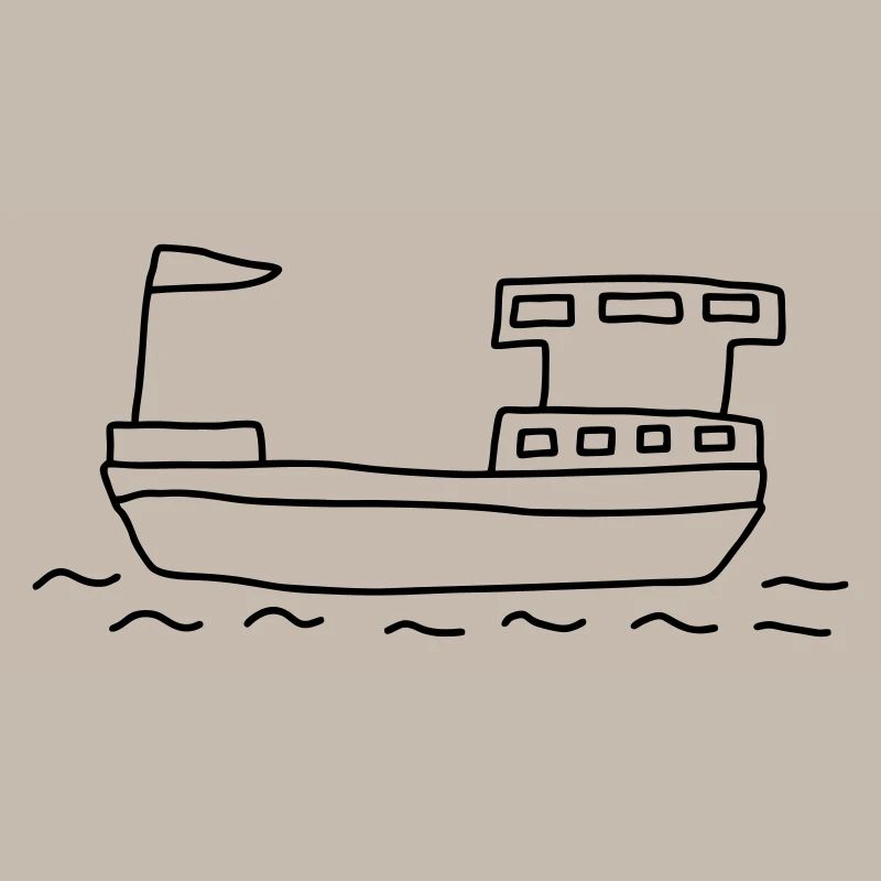 Schiff Hausboot