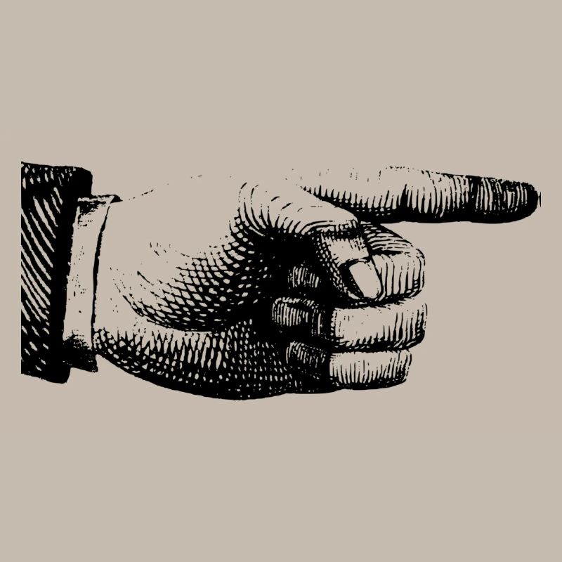 pointer du doigt