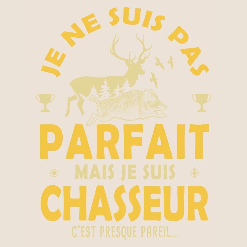 evolution chasseur cadeau chasse drôle