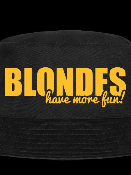 Blondes have more fun!