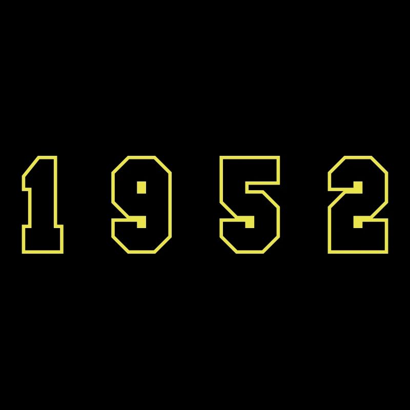 Numéro de l’année 1952