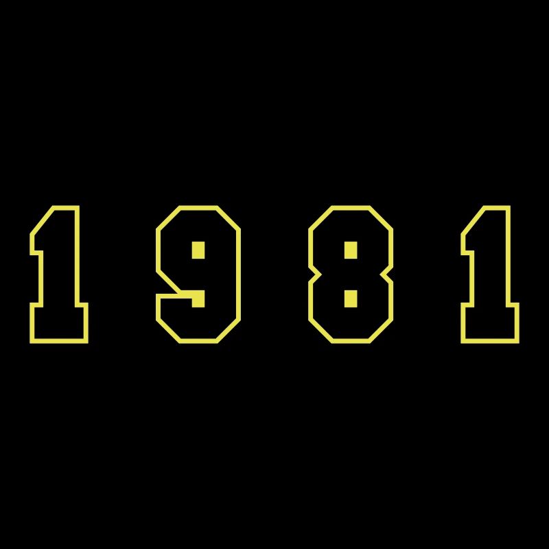 1981 Year Number