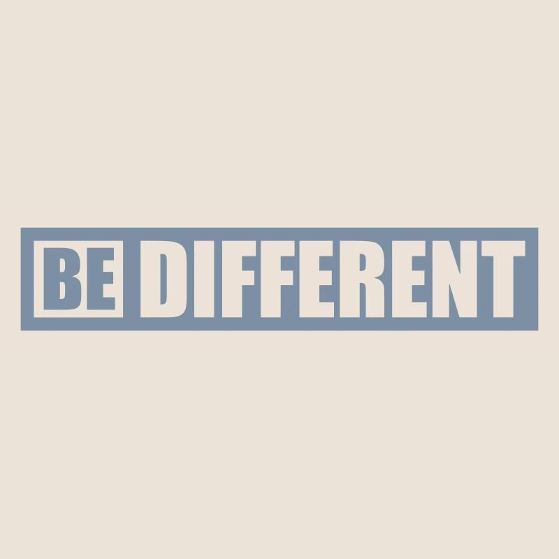 Soyez différent Logo Design