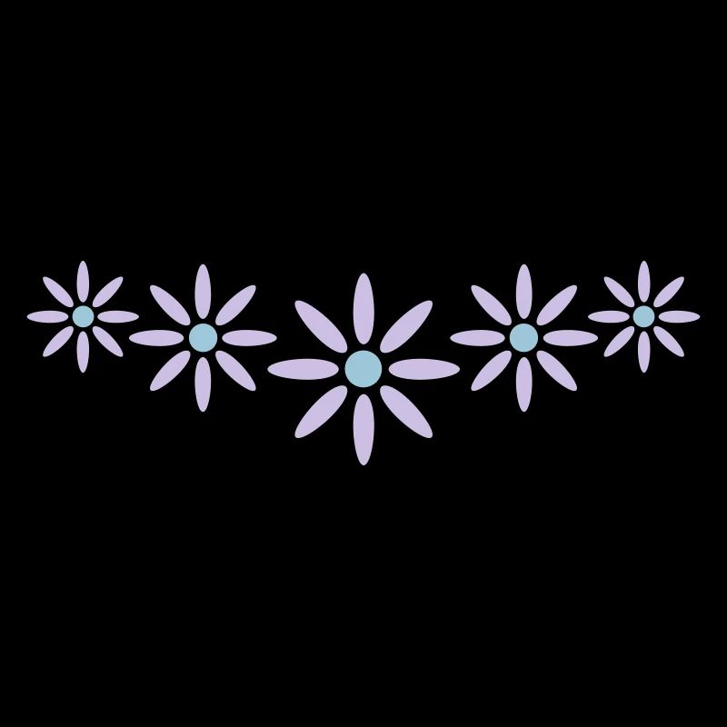 Beaucoup de fleurs colorées belle conception de motif décoratif