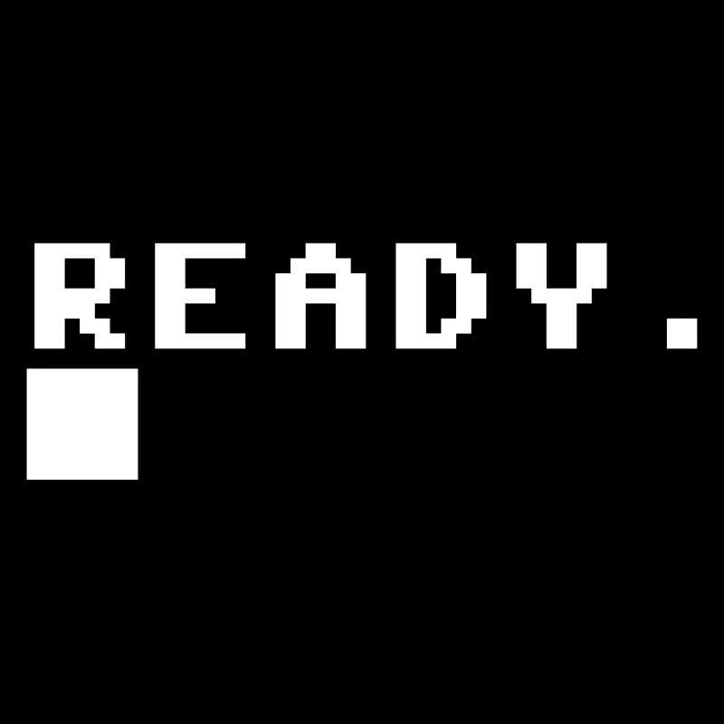 C64 Ready Nerd Computer Retro Gift Idea