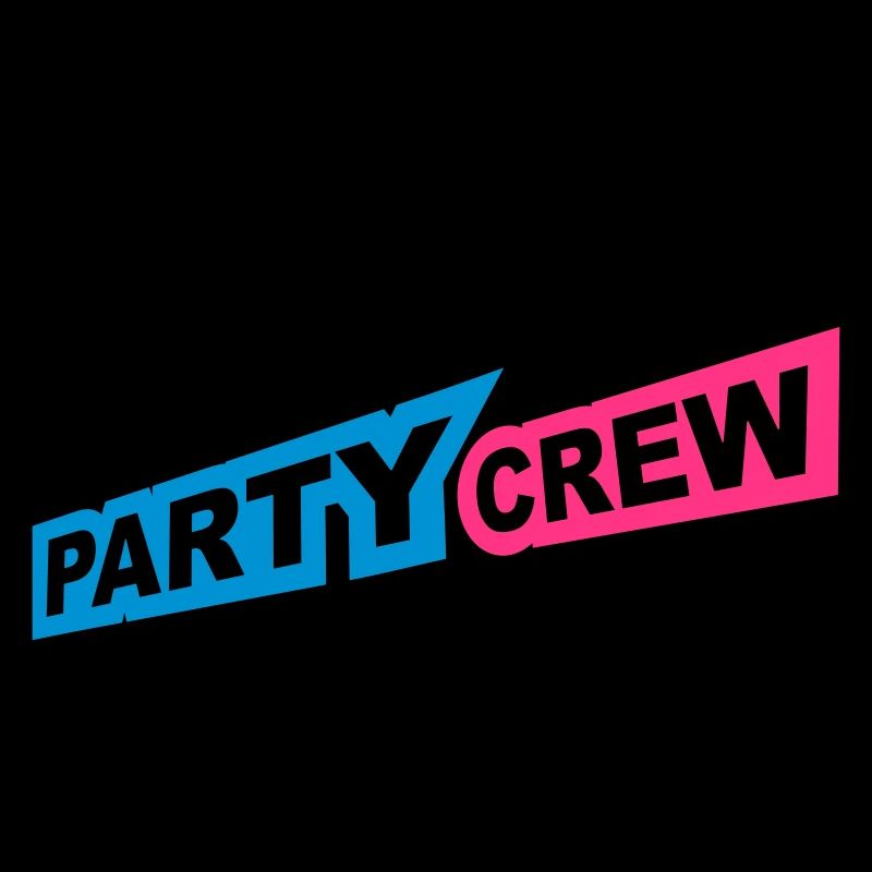 Party Crew Fun Sterne Feiern Team Freunde Mitglied