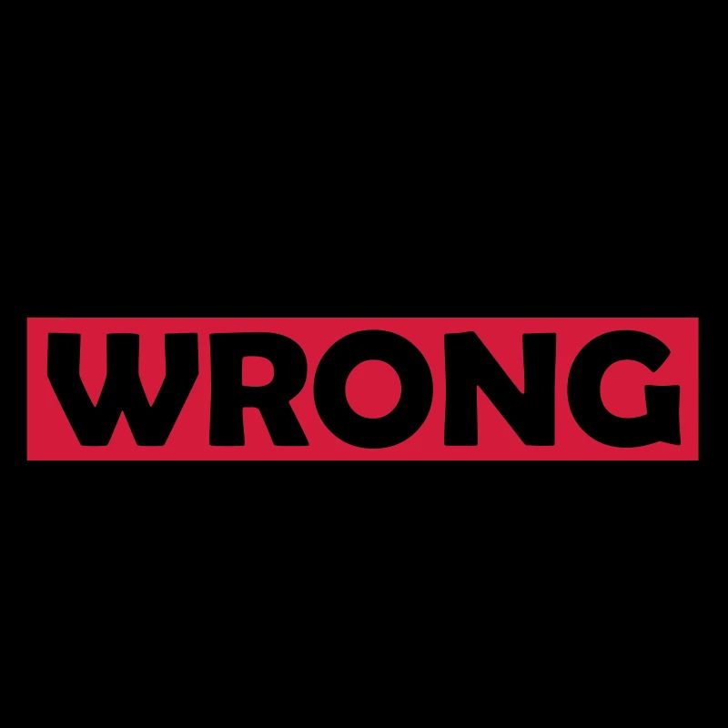 I may be wrong