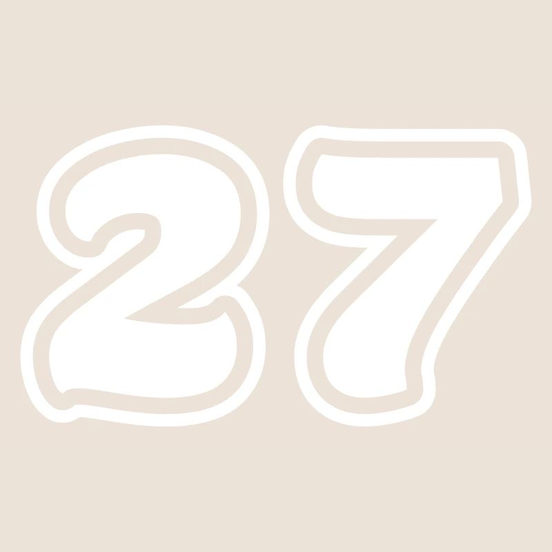 Symbole numérique 27