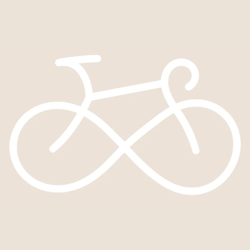 INFINITE STYLIZED BICYCLE