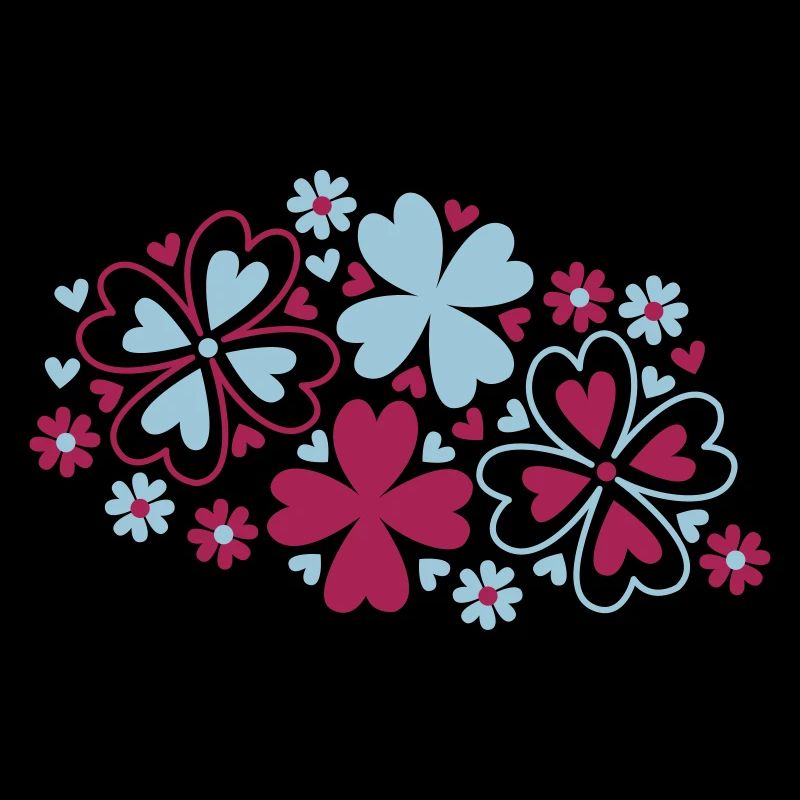 blumen herzen