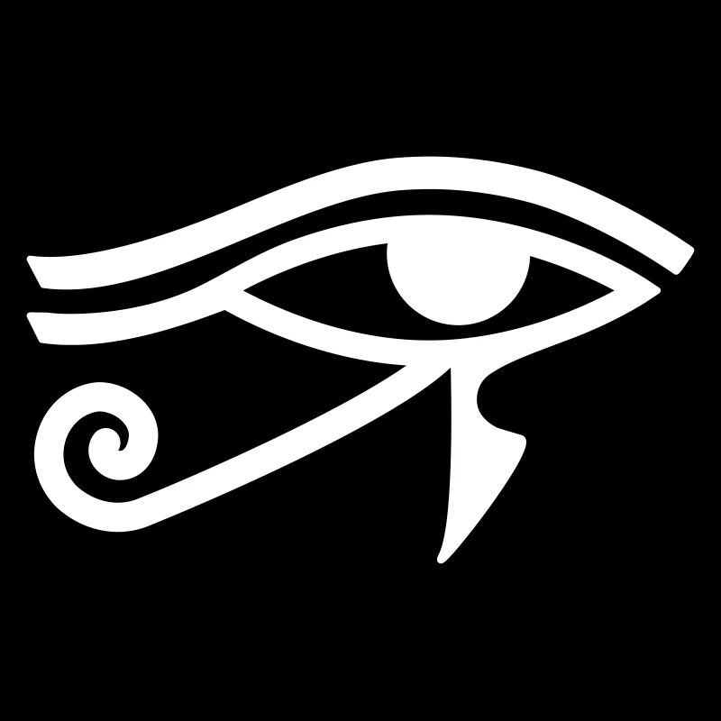 Œil de Horus Hiéroglyphe égyptien