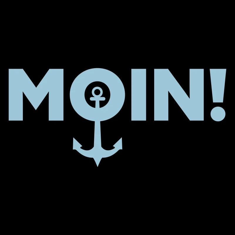 Moin mit Anker
