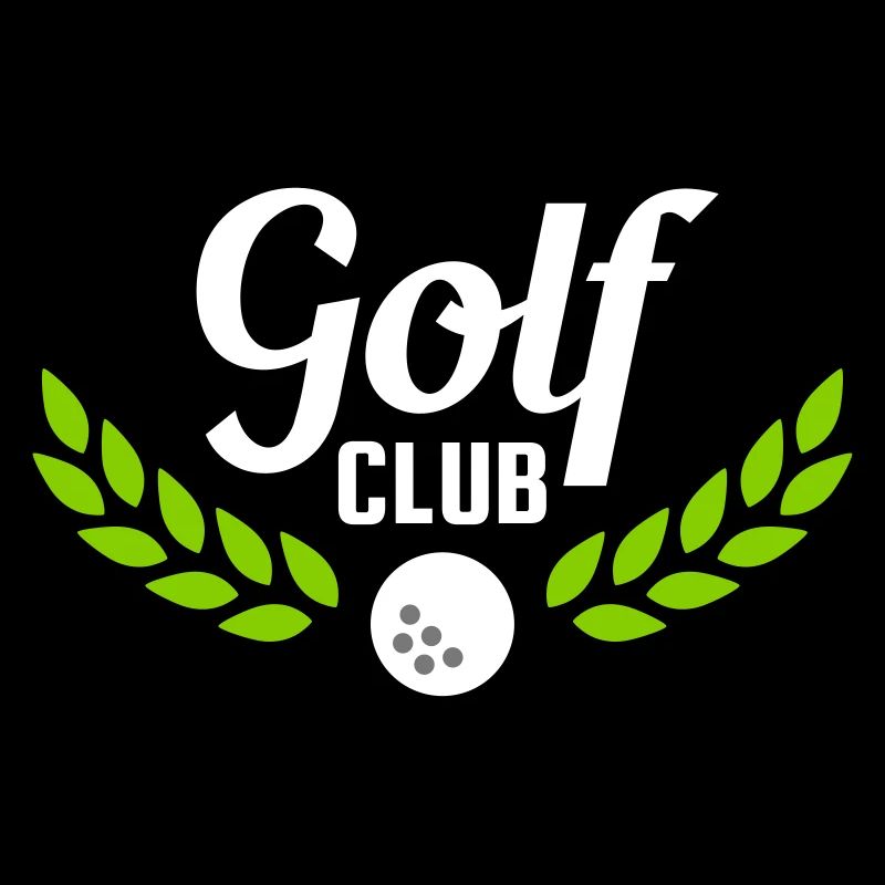Golfclub (Lorbeerkranz, Golfball)
