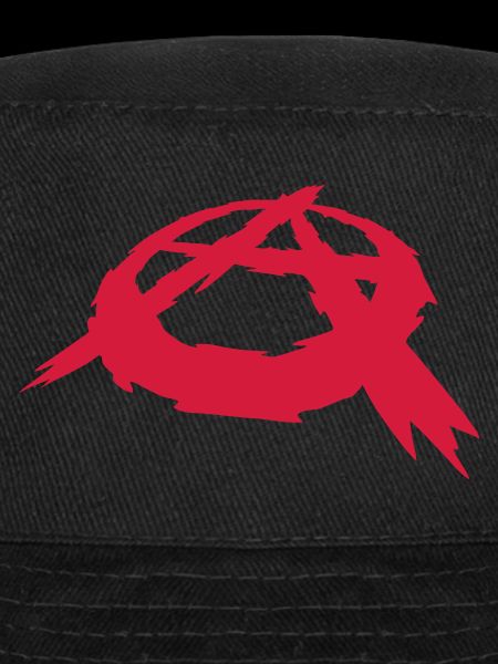 Symbol anarchy logo design