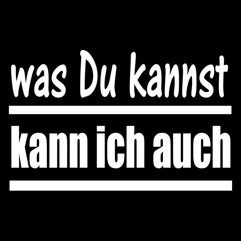 was du kannst white