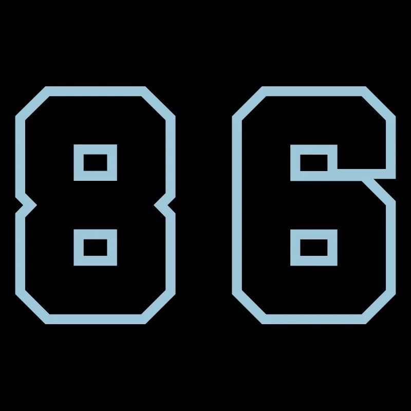 86 Symbole numérique