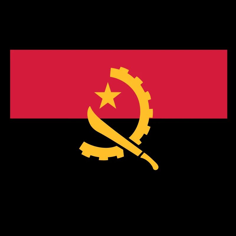 Angola Flagge