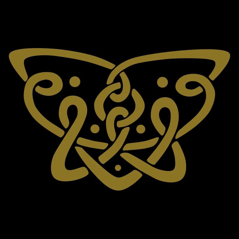 Celtic bow ties (color editable)