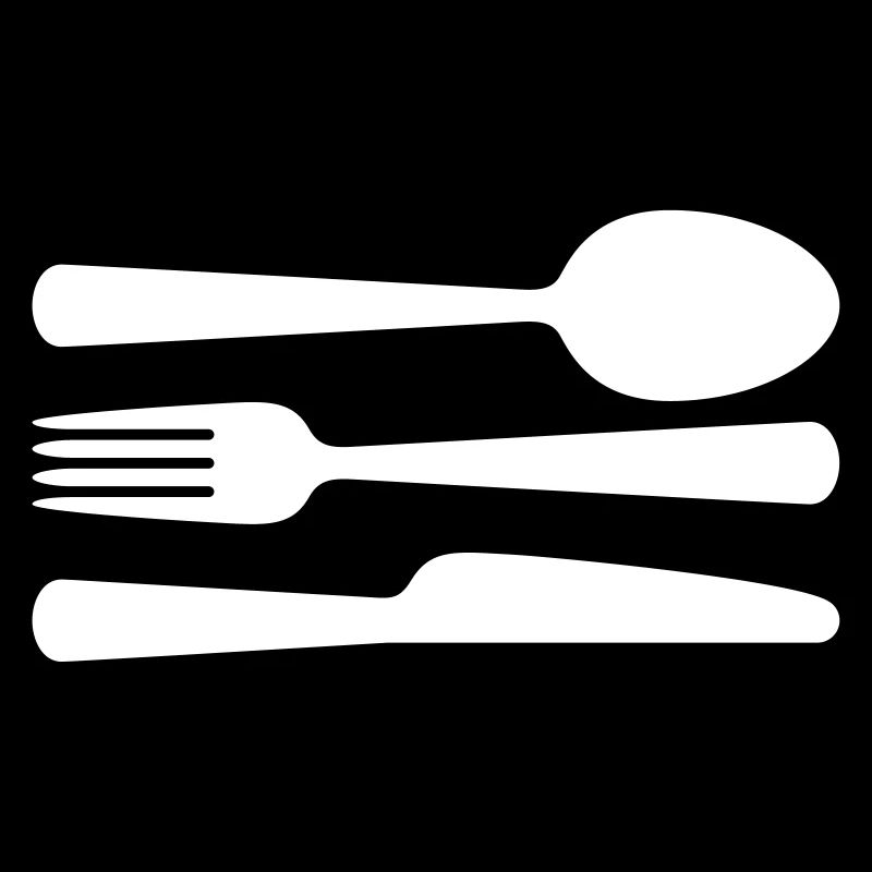 Löffel, Gabel und Messer