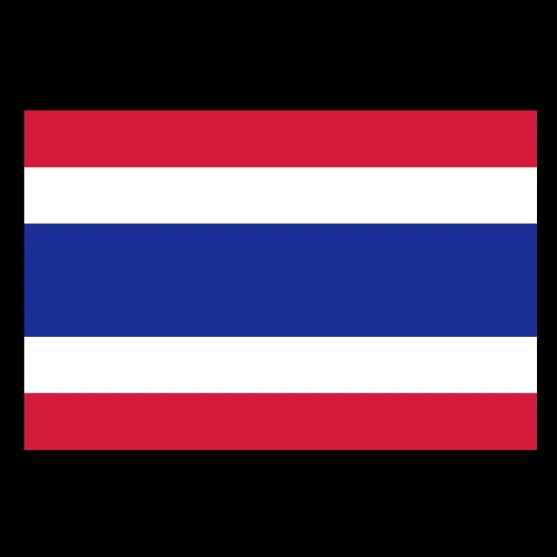 Flag Thailand - drapeau Thailande - ประเทศไทย