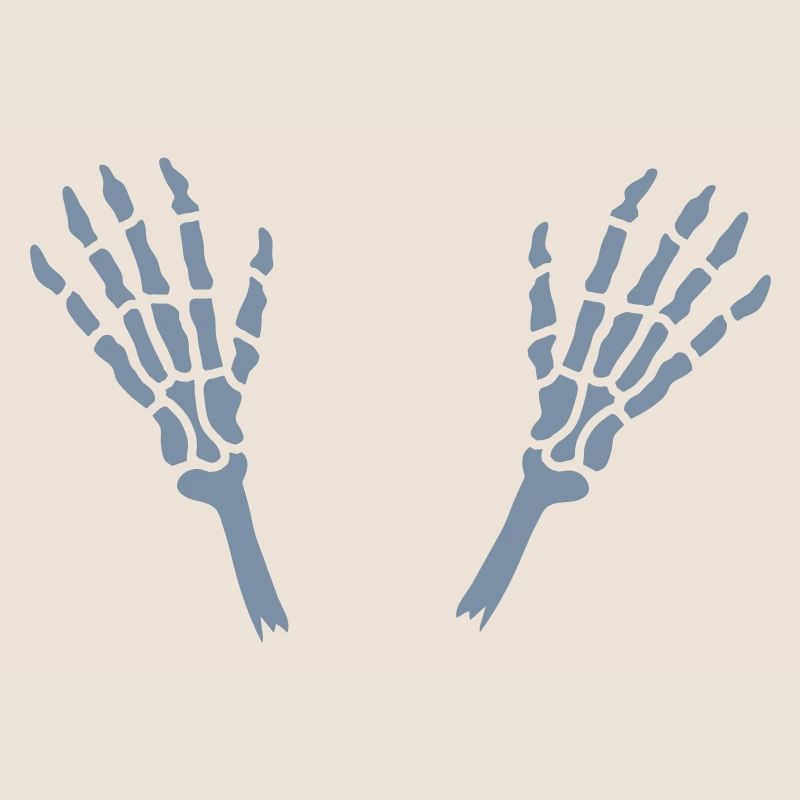 Severed Skeleton Hands Bones