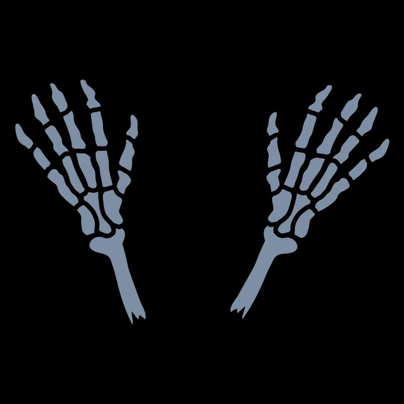 Severed Skeleton Hands Bones