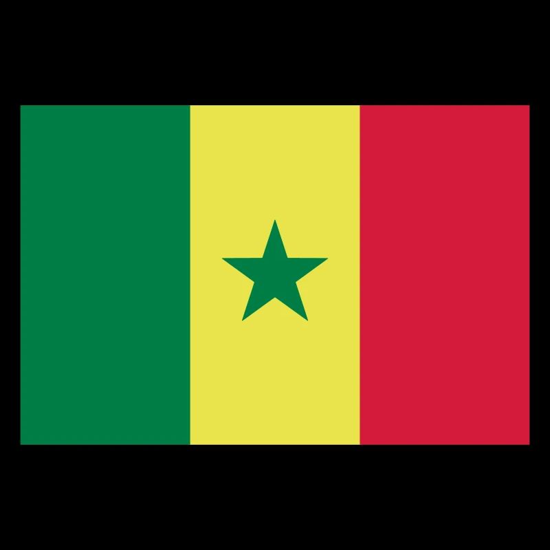 Drapeau Sénégal / Flagge von Senegal