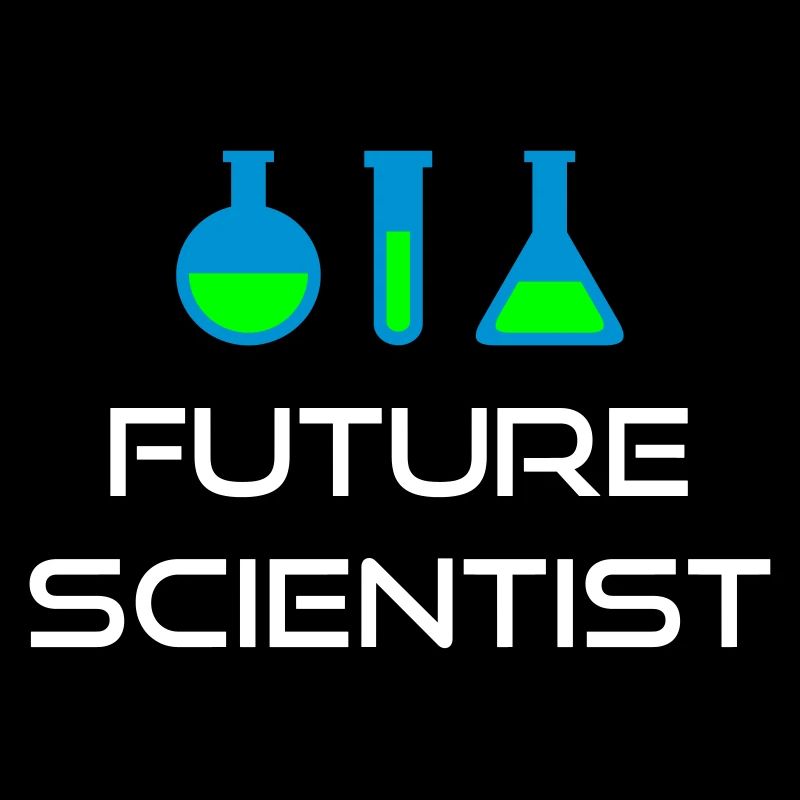 Futur scientifique (piston, tube à essai)