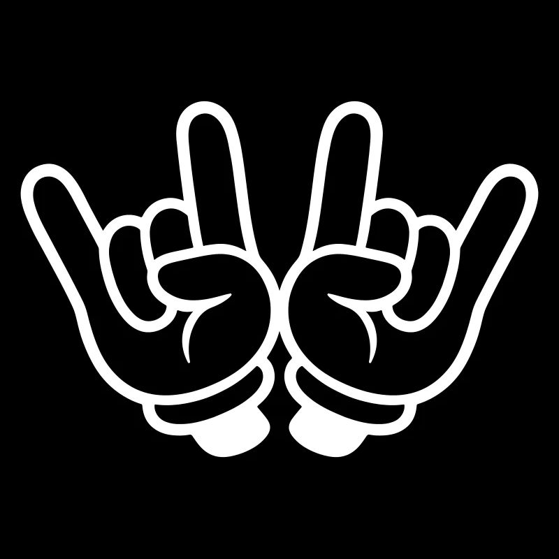 Party Hand Zeichen
