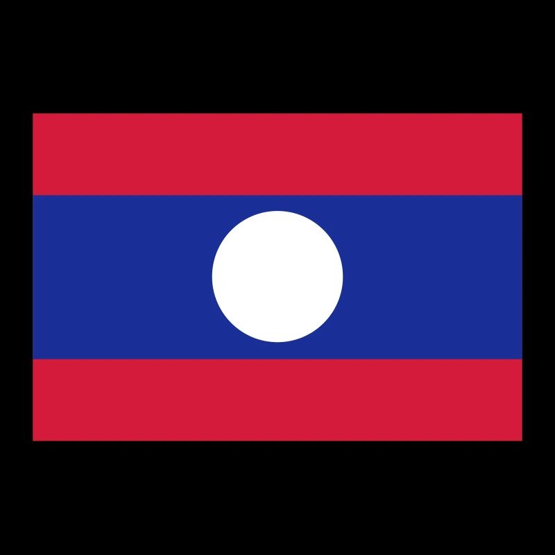 Laos - drapeau