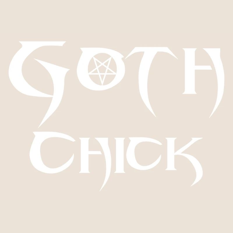 Goth Chick (Vector)