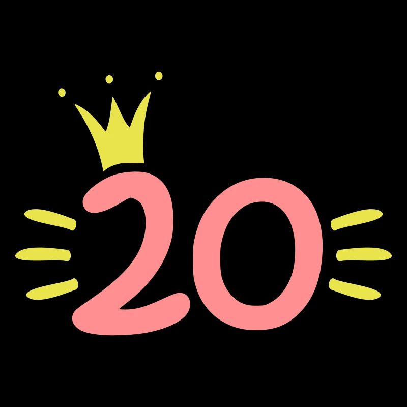 Couronne du 20e anniversaire