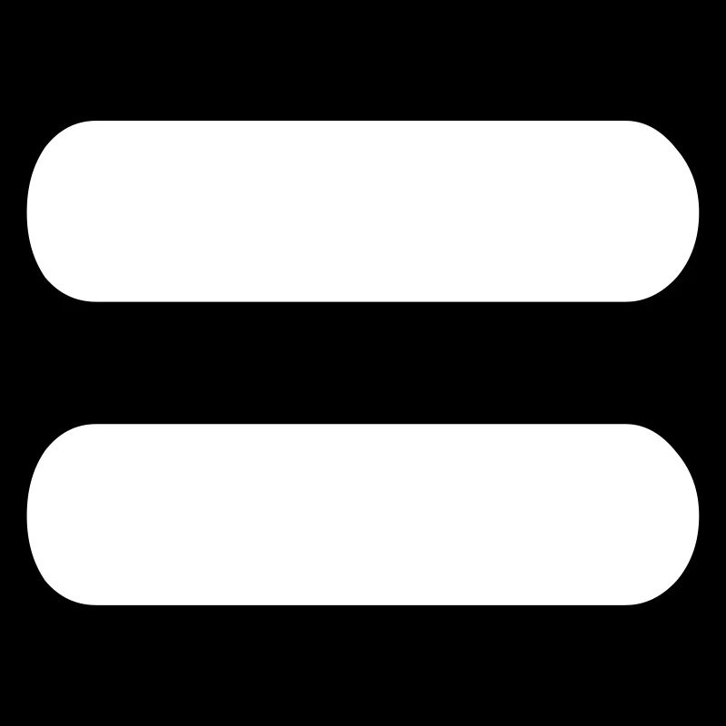 Vecteur maths symbole égal