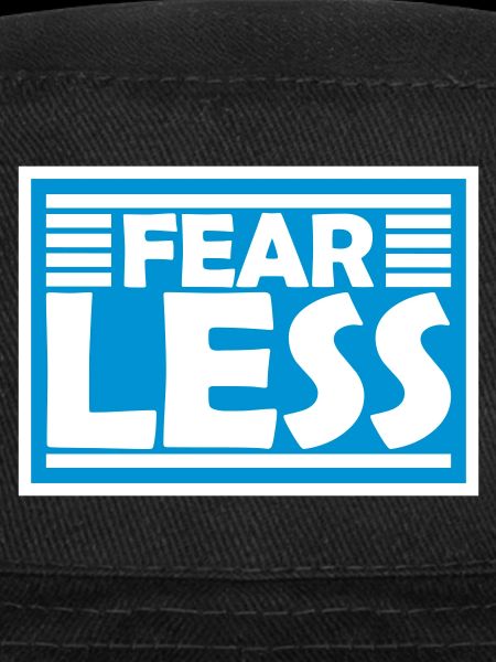 fearless Text Quote Design