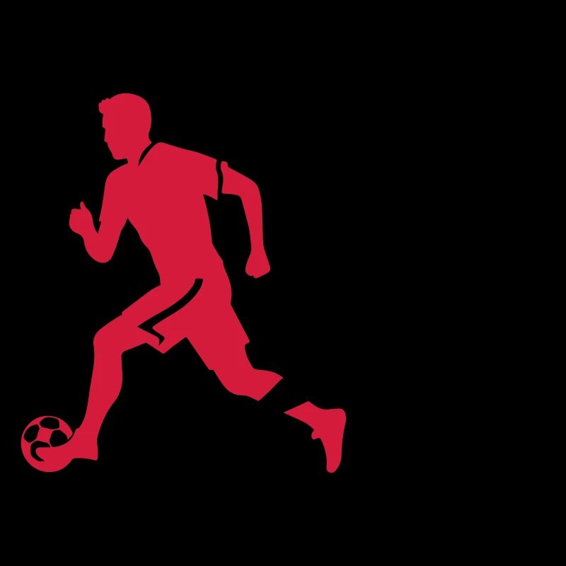 Soccer Player Silhouette Soccer Player Man