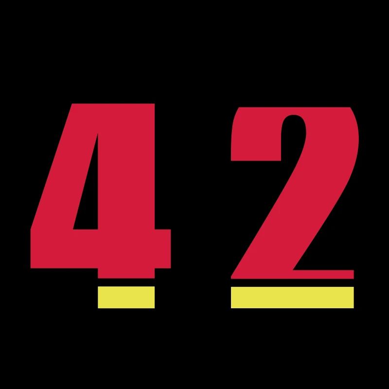 42 Nummer Deutschland Trikot