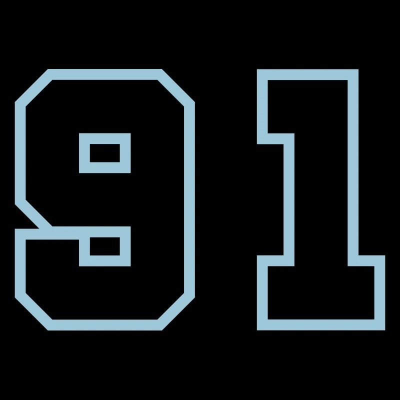 91 Symbole numérique