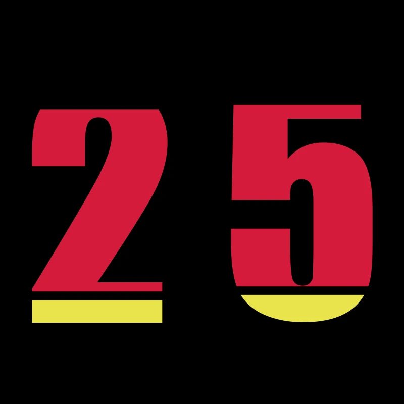 25 Numéro Allemagne Jersey