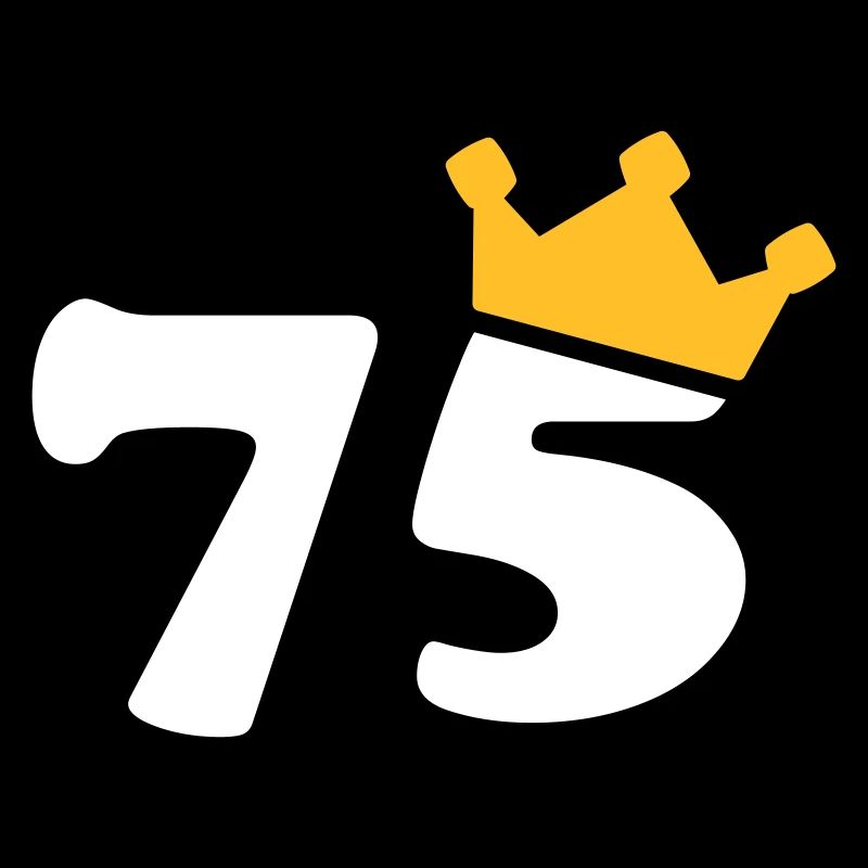 75 Krone 75e anniversaire 75 ans