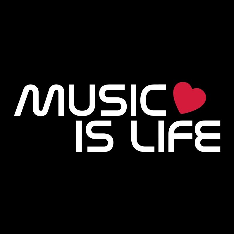 music is life heart FR