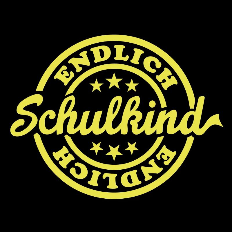 Finally schoolchild (stamp)