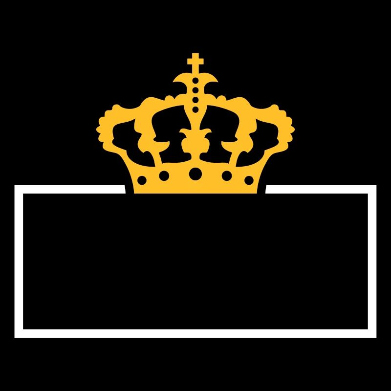Couronne de roi bouclier