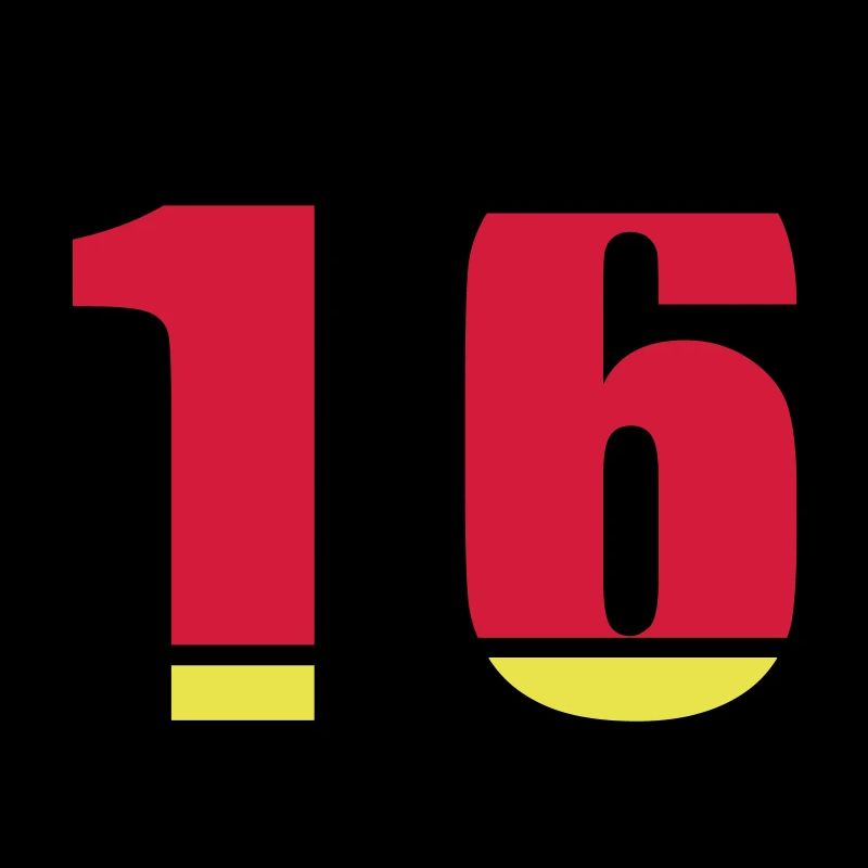 16 Numéro Allemagne Jersey