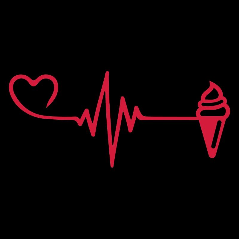 Ice Icon Pulse Heartbeat Love