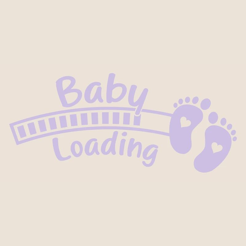 Chargement des pieds de bébé bébé