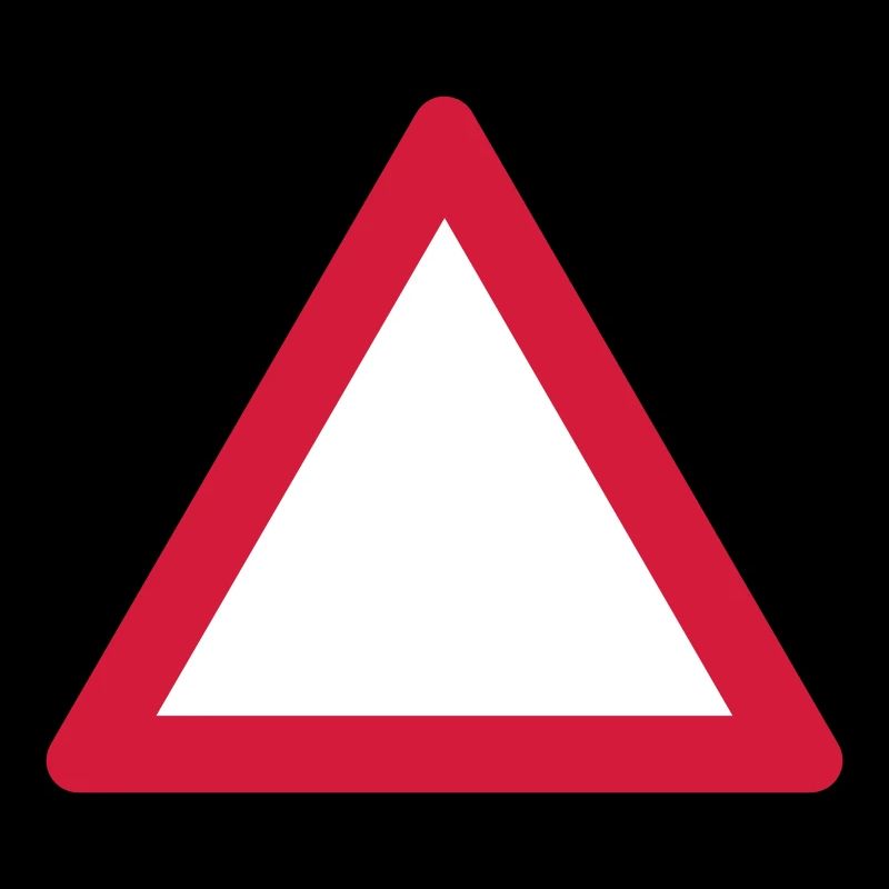 Blank Warning Triangle